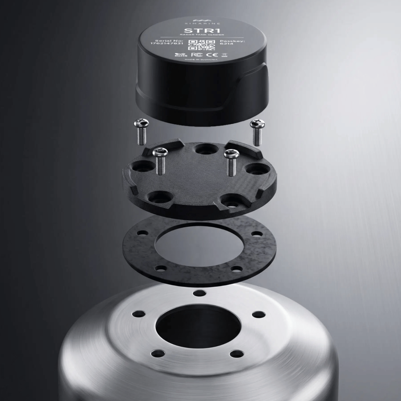 STR-Adapter Befestigungsset für Metalltanks