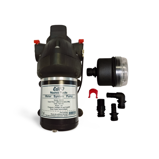 selbstansaugende Druckwasserpumpe