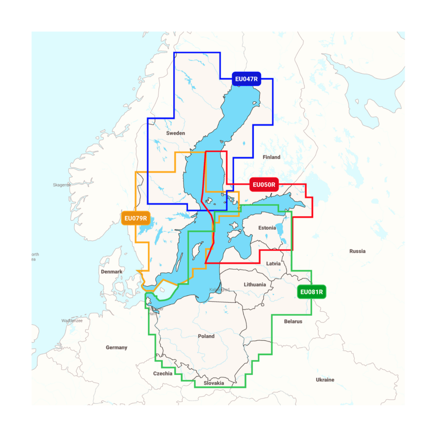 NAVIONICS PLATINUM+ Schweden Südosten, NPEU079R