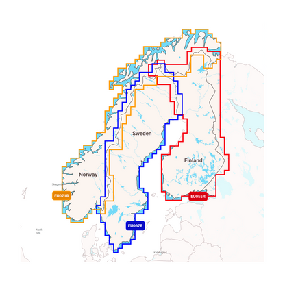 NAVIONICS PLATINUM+ Finnland Seen & Flüsse, NPEU055R