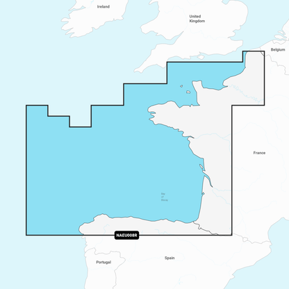 Navionics+ NAEU008R – Golf von Biskaya (Bay of Biscay)