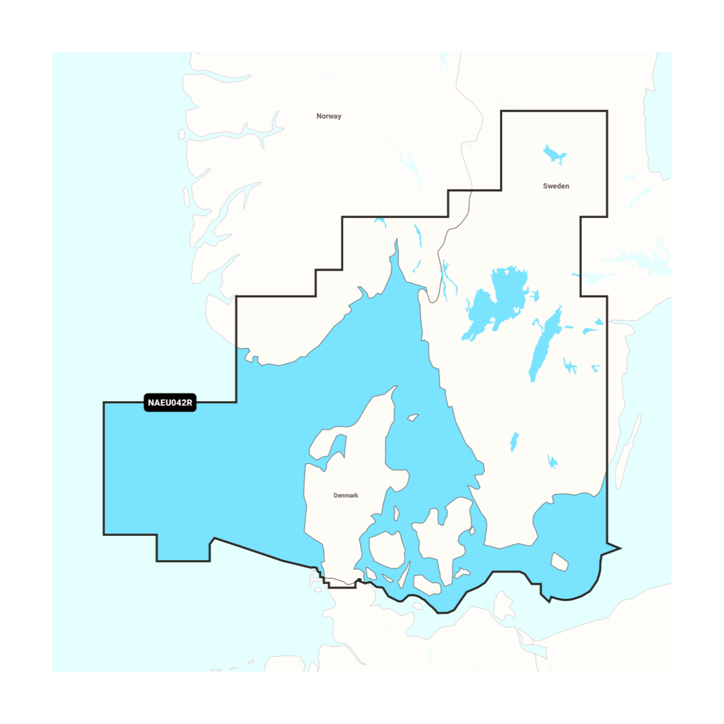 Navionics+ NAEU042R Oslo bis Trelleborg
