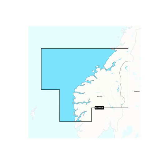 Navionics+ NAEU052R Norwegen, Sognefjord bis Svefjorden