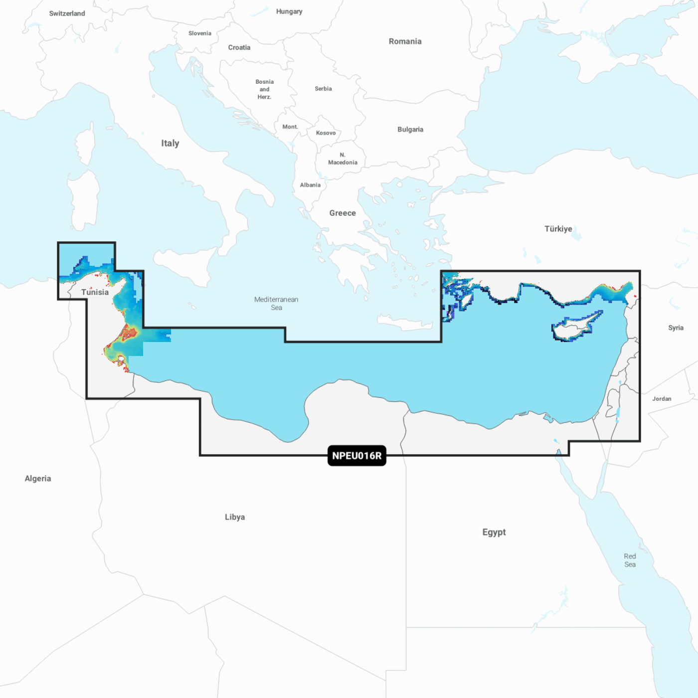 NAVIONICS PLATINUM+ Mittelmeer Südosten, NPEU016R
