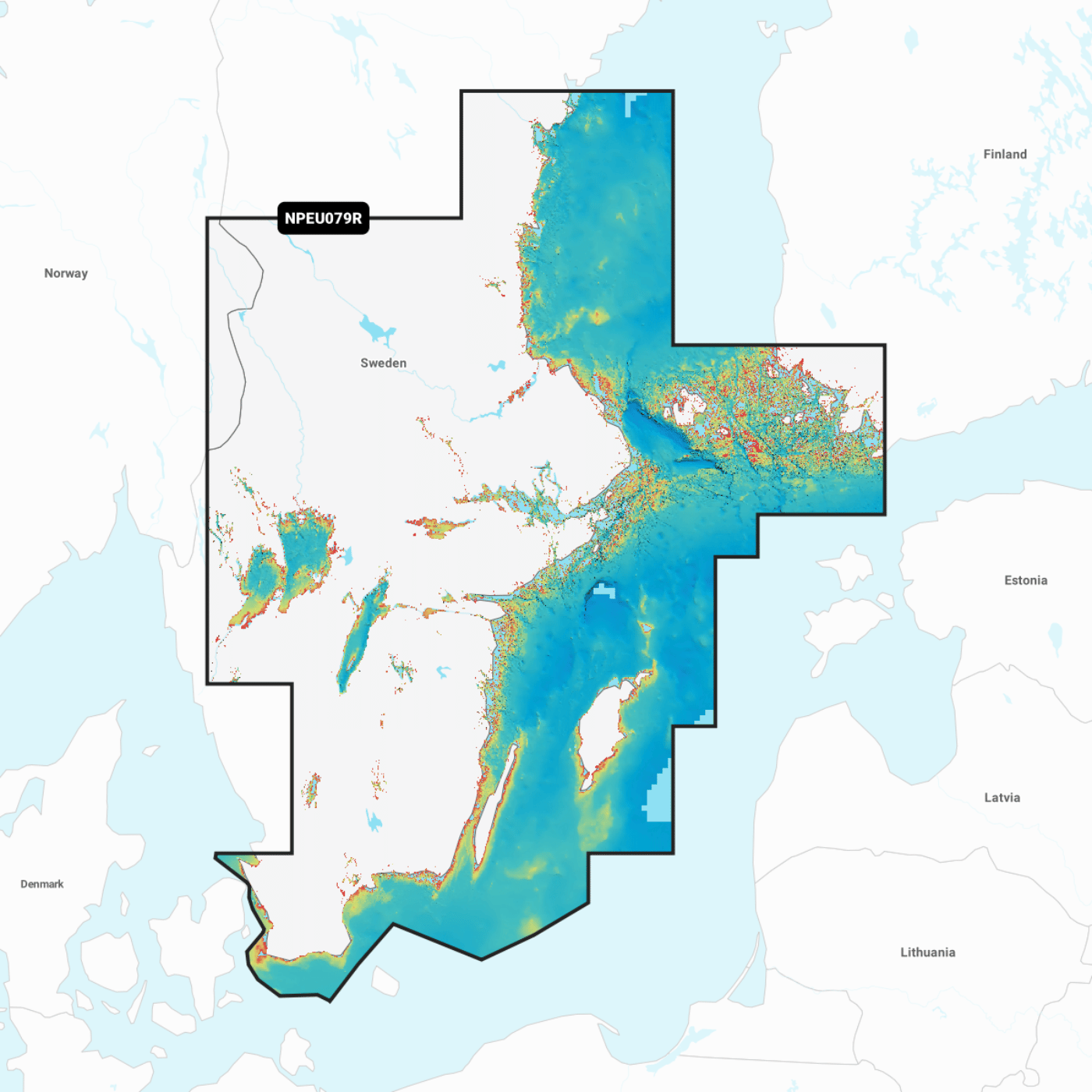 NAVIONICS PLATINUM+ Schweden Südosten, NPEU079R