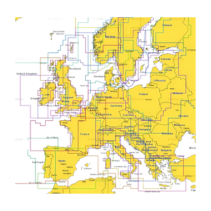 NAVIONICS PLATINUM+ Benelux & Deutschland West, NPEU076R