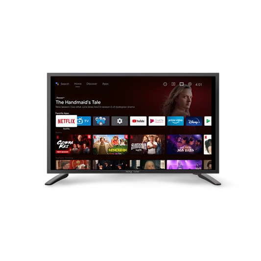 19 Zoll 12/24V DC Smart LED TV